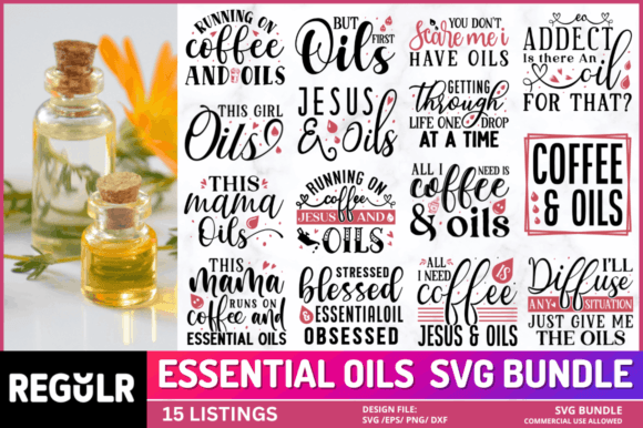 Essential Oils SVG Bundle: Graphics for Crafts Reviewed