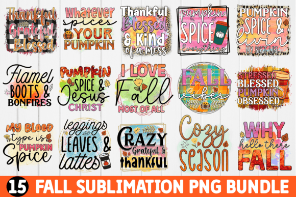 Fall Sublimation Bundle: A Design Review for Embroidery