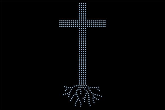Jesus Diamond Template: Graphics & Crafts for Local Branding