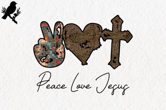 Peace Love Jesus Sublimation Design Review for Crafts & Graphics